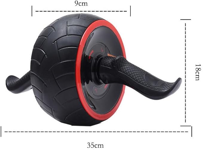 Rebound Ab Roller Wheel for Core Training – Heavy-Duty Abdominal Exercise Wheel for Six-Pack Abs & Home Fitness
