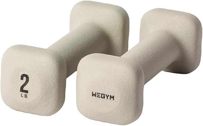WeGym SafeGrip Dumbbells, Anti-Slip, Anti-Roll, Thick Handles, Free Weights, Square Dumbbells for Secure Workouts at Home, Weightlifting, and Personal Training