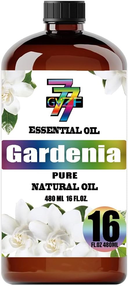 Gardenia Essential Oil (16 oz / 480 ml) – Gardenia Oils for diffusers, humidifiers, Home Baths, Cleaning Products, Yoga, DIY Soaps and DIY Scented Candles