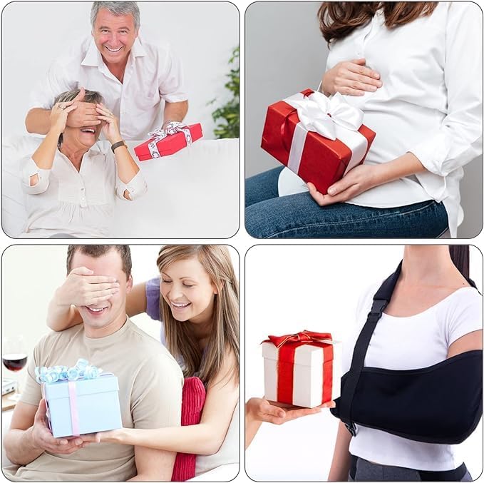 Oversized Back Scratcher Gift Set, 2 Pack, Portable Extendable Stainless Steel Telescoping Massage Tool, Gift/Stocking Stuffers for Men and Women