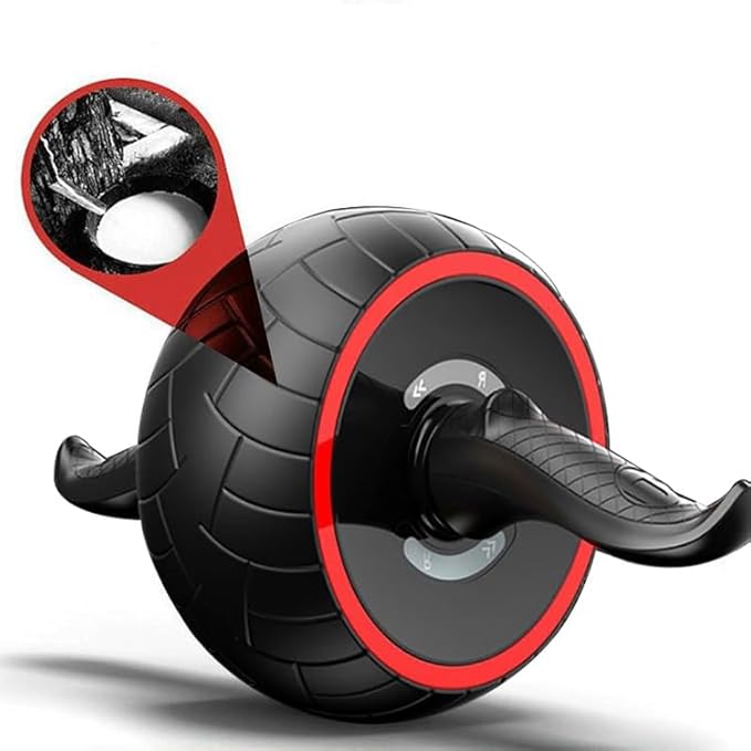 Rebound Ab Roller Wheel for Core Training – Heavy-Duty Abdominal Exercise Wheel for Six-Pack Abs & Home Fitness