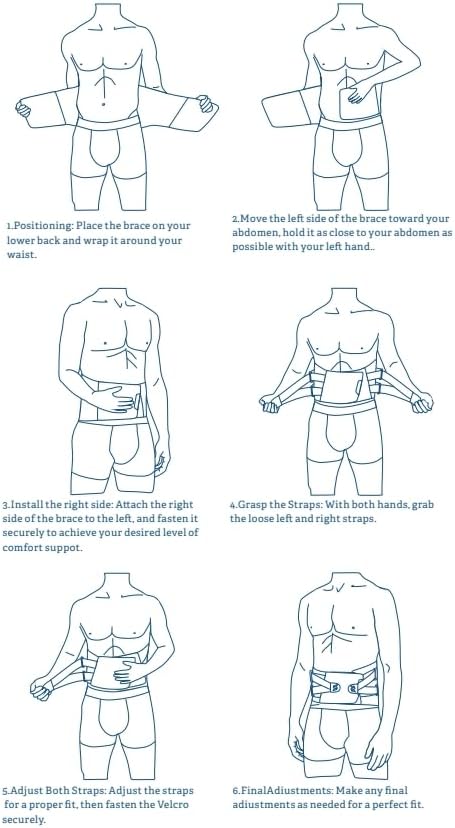 NEENCA Back Brace for Lower Back Pain Relief with Bionic Support System, Lumbar Support Belt for Women&Men with Lumbar Pad, Soft Breathable 3D Knit Fabric for Herniated Disc, Sciatica, Scoliosis...