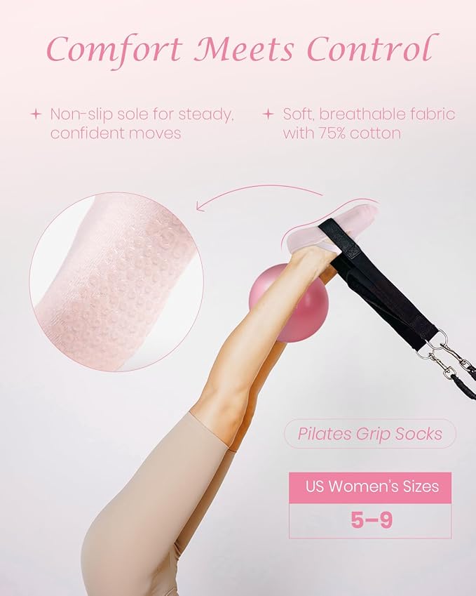 LIONSCOOL Pilates Ring Set – 14" Anti-Deformation Magic Circle with Padded Handles, Mini Ball, Resistance Bands, Guide & Bag