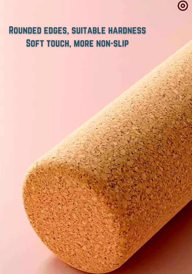 Ultimate Cork Device for Proper Stretching, Balance Training, Apply Firm Therapeutic Pressure(17.8 Inch Cork Roller)