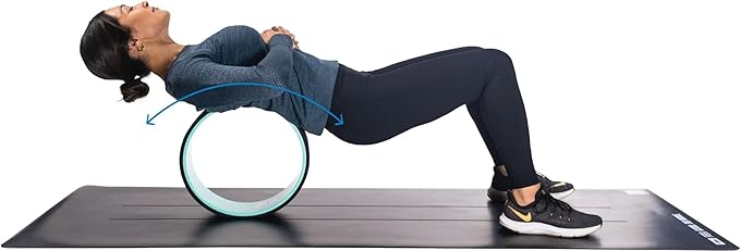 Chirp Wheel+ Foam Roller for Back Pain Relief, Muscle Therapy, and Deep Tissue Massage 4 and 6 Inch