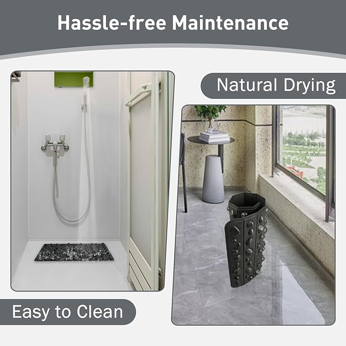 Portable Feet Acupressure Mat, Foldable Foot Massager Mat, Pressure Point Massage Pad, Anti Fatigue Office Standing Desk Pad, Stand Up Pad, Relieve Foot Pain