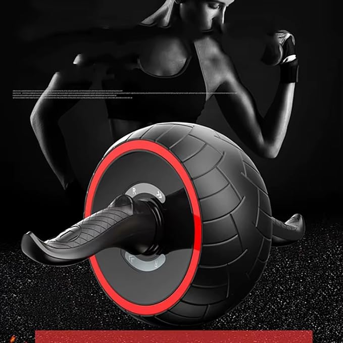 Rebound Ab Roller Wheel for Core Training – Heavy-Duty Abdominal Exercise Wheel for Six-Pack Abs & Home Fitness