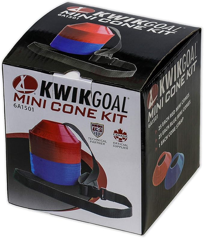 Kwik Goal Mini Disc Cone Kit (50-Pack)