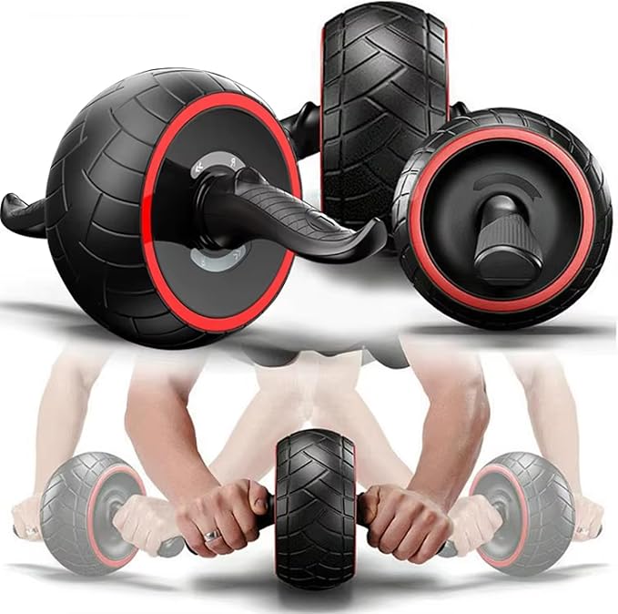 Rebound Ab Roller Wheel for Core Training – Heavy-Duty Abdominal Exercise Wheel for Six-Pack Abs & Home Fitness
