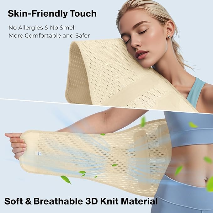 NEENCA Back Brace for Lower Back Pain Relief with Bionic Support System, Lumbar Support Belt for Women&Men with Lumbar Pad, Soft Breathable 3D Knit Fabric for Herniated Disc, Sciatica, Scoliosis...