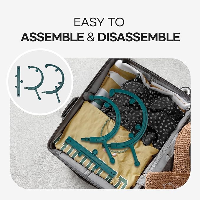 HuBDIC HubiCare Massage Stick, Trigger Point Cane, Body Deep Tissue, Handheld Back, Neck, Shoulder, Leg and Feet, Muscle Release Tool Self Massage Hook Cane for Women & Men (Dark Green)