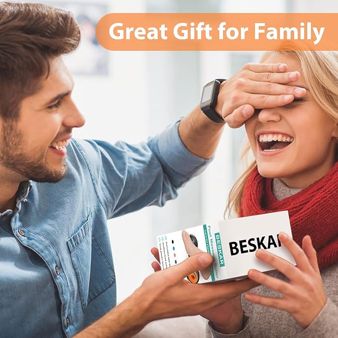 BESKAR Foot Massage Roller for Plantar Fasciitis Relief, Portable Deep Tissue Muscle Massage, Arch and Heel Pain Relief, Trigger Point Therapy Reflexology Tool