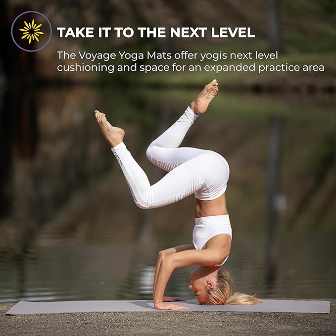 Sunshine Yoga Voyage Yoga Mat, 6 Pack, 72" x 24" Professional Studio and Gym Bulk Yoga Mats, 5mm Thick, Durable, Anti-Tear, Non Slip Fitness and Exercise Mats