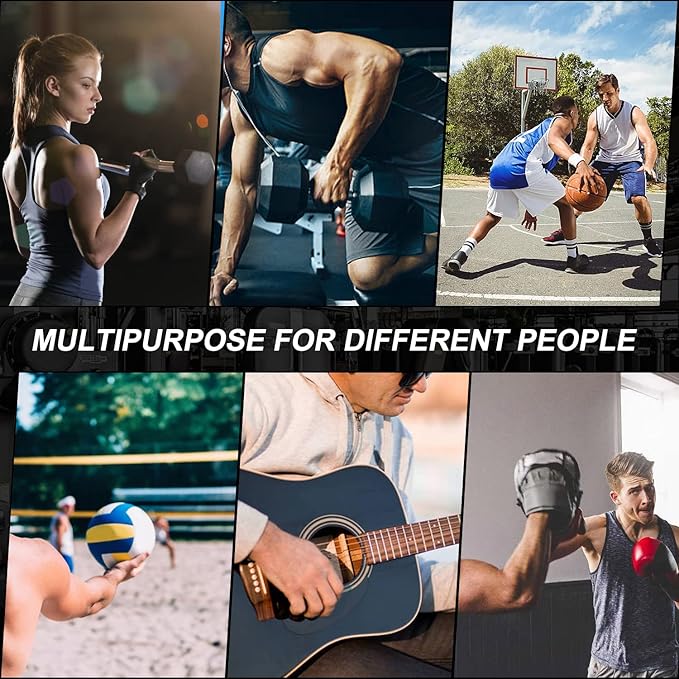 KDG Hand Grip Strengthener 2 Pack Adjustable Resistance 10-130 lbs Forearm Exerciser,Grip Strength Trainer for Muscle Building and Injury Recovery for Athletes