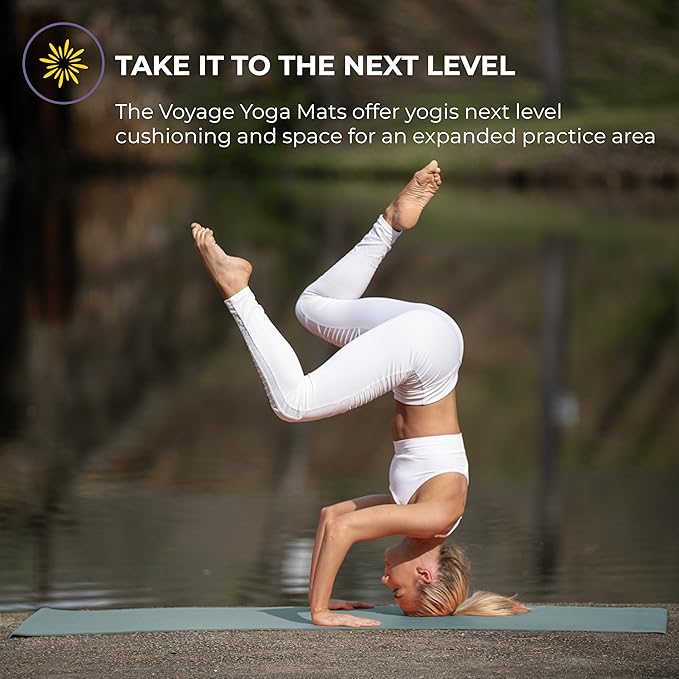 Sunshine Yoga Voyage Yoga Mat, 6 Pack, 72" x 24" Professional Studio and Gym Bulk Yoga Mats, 5mm Thick, Durable, Anti-Tear, Non Slip Fitness and Exercise Mats