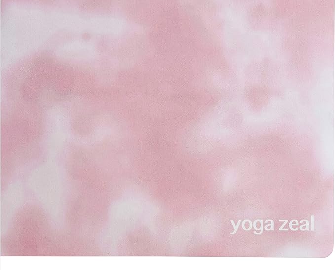 Yoga Mats By Yoga Zeal - Luxuriously Soft, Thick, Non-Slip, Hot Yoga Mat. Eco Printed. Designed to grip better with a sweaty yoga practice!