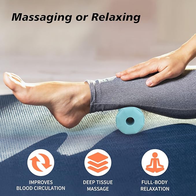 Plantar Fasciitis Relief,Foot Roller,Foot Massager Roller for Plantar Fasciitis,Deep Tissue Muscle Massage,Arch and Heel Pain Relief,Portable Reflexology Tool(Green)