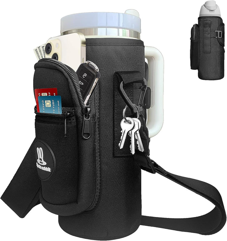 Practical sports water bottle accessories such as sleeves, straps, and lids for active daily hydration — Revivo Fitness.
