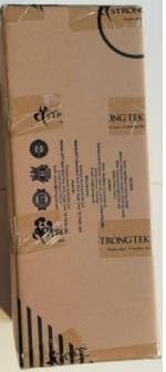 StrongTek Professional Wooden Slant Board, Adjustable Incline Board and Calf Stretcher, Partial-Coverage Design with Side Handle, 5 Angles, 500 lbs Capacity