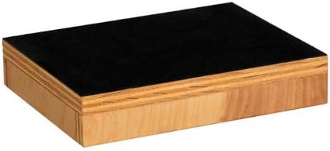 Therapy Steps, Set of 4 with Textured Safety Walk Tread, Balance Training, Plywood, Nestable for Storage