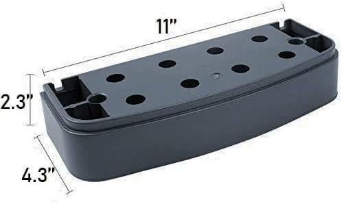 Adjustable Workout Aerobic Stepper in Fitness & Exercise Step Platform Trainer 3 settings adjustable height 4”-6”-8”