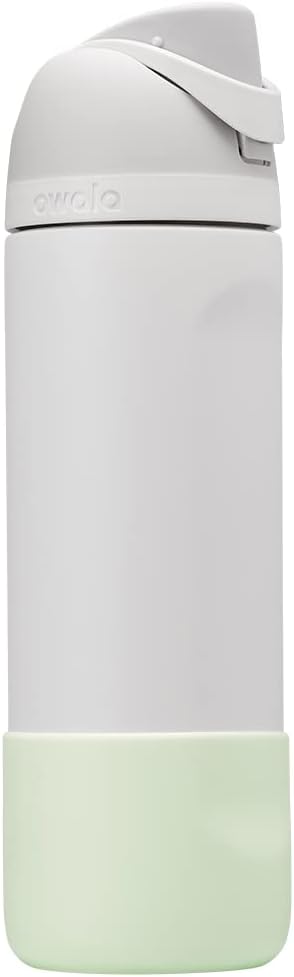 Owala Silicone Water Bottle Boot, Anti-Slip Protective Sleeve for Water Bottle, Protects FreeSip and Flip Stainless Steel Water Bottles, 32 Oz, Mint