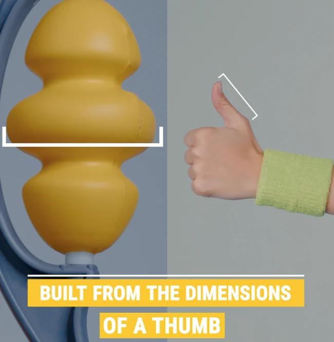 Rolflex Recovery Roller 2 Pack, Upgrade for Rolflex, Different Densities for a Cusomized Feel. Trigger Point Release, Mimic a Thumb.