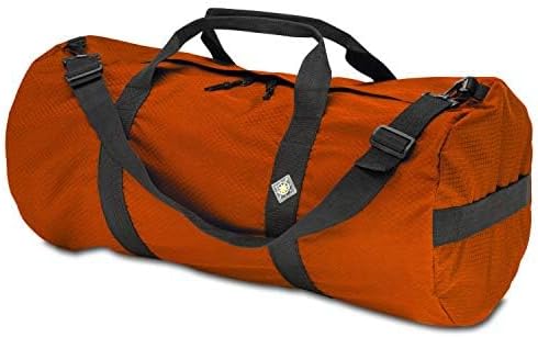 Diamond Ripstop Duffle Bags, Ultra Tough & Tear Resistant, Reinforced Stitching, Weatherproof, Packable Foldable Duffle Bag for Traveling