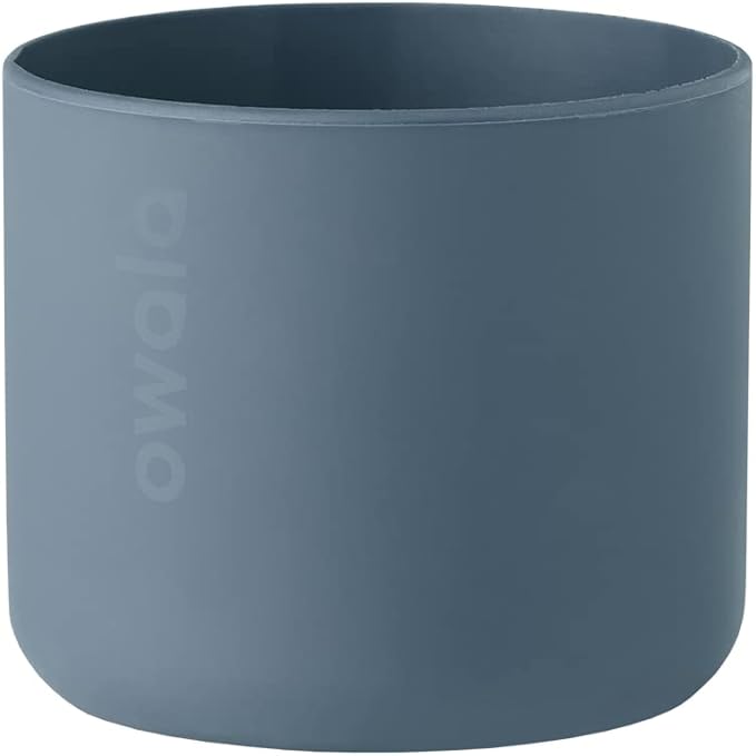 Owala Silicone Water Bottle Boot, Anti-Slip Protective Sleeve for Water Bottle, Protects FreeSip, Twist, and Flip Stainless Steel Water Bottles, 24 Oz, Blue