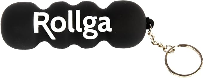 Rollga Micro - The Better Hand & Foot Roller for Plantar Fasciitis, Deep Tissue Massage, Physical Therapy, & Trigger Point Release. More Targeted Pressure Than A Lacrosse Ball. Solid Rubber.