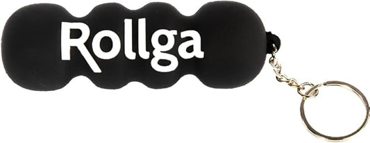 Rollga Micro - The Better Hand & Foot Roller for Plantar Fasciitis, Deep Tissue Massage, Physical Therapy, & Trigger Point Release. More Targeted Pressure Than A Lacrosse Ball. Solid Rubber.