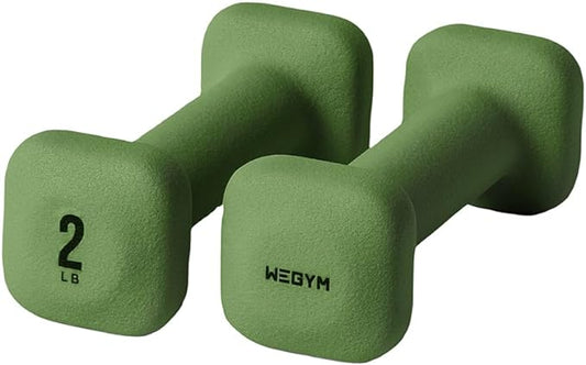 WeGym SafeGrip Dumbbells, Anti-Slip, Anti-Roll, Thick Handles, Free Weights, Square Dumbbells for Secure Workouts at Home, Weightlifting, and Personal Training