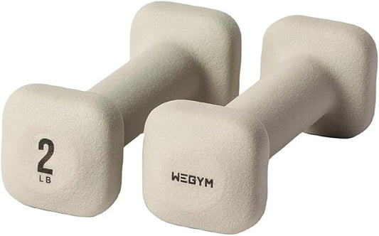 WeGym SafeGrip Dumbbells, Anti-Slip, Anti-Roll, Thick Handles, Free Weights, Square Dumbbells for Secure Workouts at Home, Weightlifting, and Personal Training