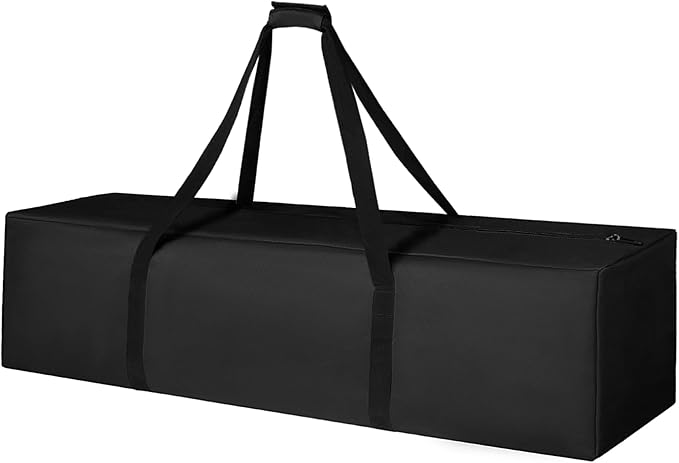 INFANZIA 50inch Sports Duffel Travel -138L Extra Large Duffel Luggage Bag with Upgrade Zipper, Water Resistant & Foldable Equipment Storage Bag for Camping Tent Tripod Fishing