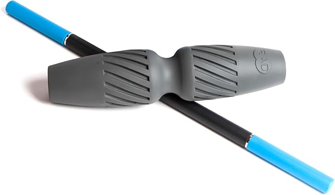 RAD 2-in-1 Muscle Flushing Kit – Includes Exercise Foam Roller & Massage Roller Stick – Deep Tissue Myofascial Release, Muscle Recovery Tools for Mobility & Performance