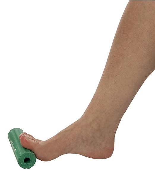 THERABAND Roller for Foot Relief, Massage Ball Roller for Arch Discomfort, Plantar Fasciitis Treatment, Heel Spurs Reliever, Best Foot Massager with Ridges for Self Myofascial Release