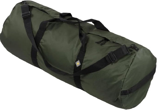 Diamond Ripstop Duffle Bags, Ultra Tough & Tear Resistant, Reinforced Stitching, Weatherproof, Packable Foldable Duffle Bag for Traveling