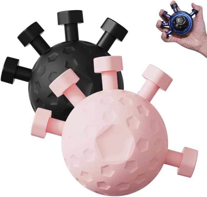 Finger Grip Strengthener, 2025 Hand Grip Strengthener Finger Exerciser, Finger Exerciser Gripper Tool, Finger Exercisers Gripper, Adjustable Hand Grip Strengtheners