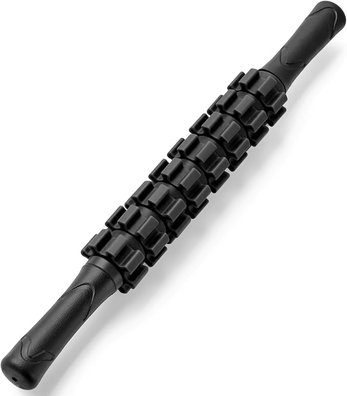 Muscle Roller Stick, Muscle Roller, Liposuction Massage Roller for Lymphatic Drainage, Massager Stick for Relief Muscle Soreness, Trigger Points, Help Exercise Runner Legs, Back Recovery