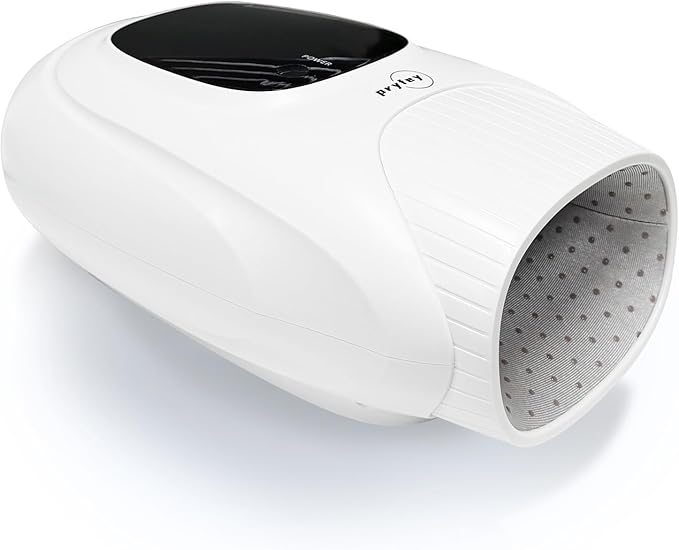 Hand Massager with Heat and Compression, Hand Massage with 2 Vibration 6 Modes 6 Intensities, Electric Hand Massager for Arthritis and Carpal Tunnel Relief, Christmas Gifts for Women Men, White