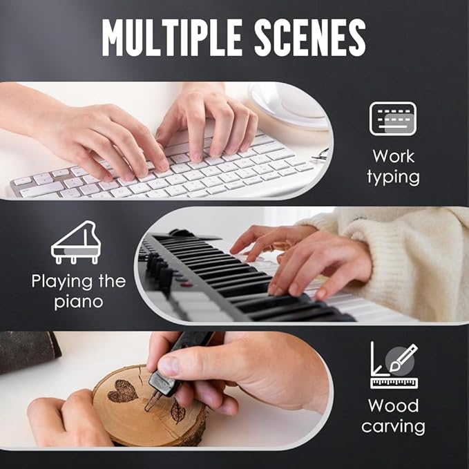 Finger Grip Strengthener, 2025 Hand Grip Strengthener Finger Exerciser, Finger Exerciser Gripper Tool, Finger Exercisers Gripper, Adjustable Hand Grip Strengtheners