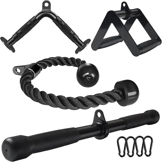 LAT Pulldown Attachments, Cable Machine Attachment Gym Accessories, Cable Attachments for Gym, Home Gym Accessories