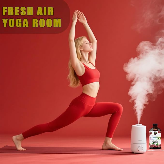 Cherry Essential Oil (4 oz / 120 ml) – Cherry Oils for diffusers, humidifiers, Home Baths, Cleaning Products, Yoga, DIY Soaps and DIY Scented Candles