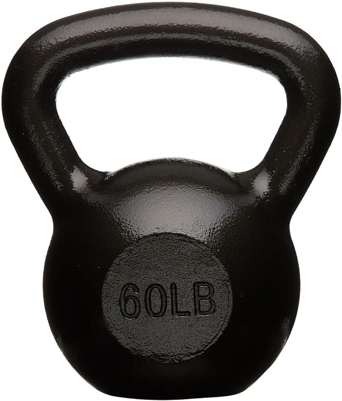 Amazon Basics Cast Iron Kettlebell