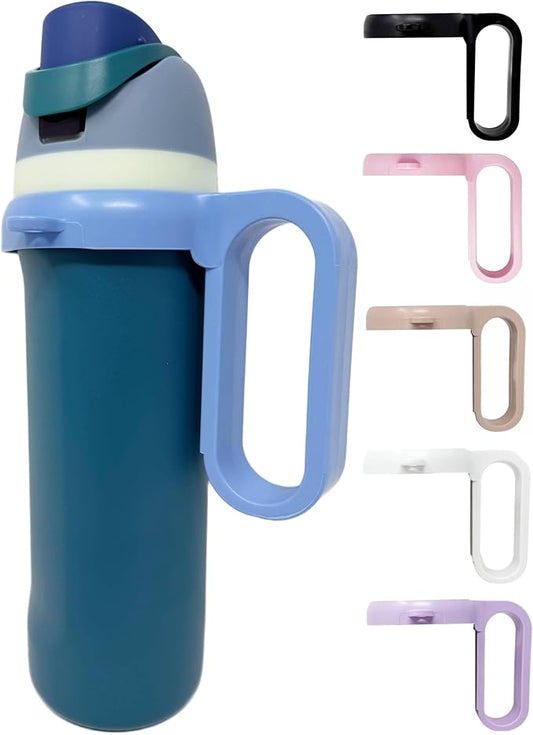 Bottle Handle for Owala FreeSip 24oz 32oz 40oz – Strong Plastic Water Bottle Holder, Durable Easy Carry Accessory for Running, Jogging, Gym, Hiking, and Drinking While Driving & More