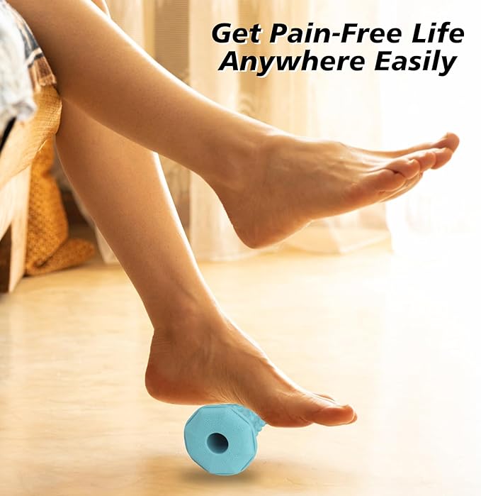 Plantar Fasciitis Relief,Foot Roller,Foot Massager Roller for Plantar Fasciitis,Deep Tissue Muscle Massage,Arch and Heel Pain Relief,Portable Reflexology Tool(Green)