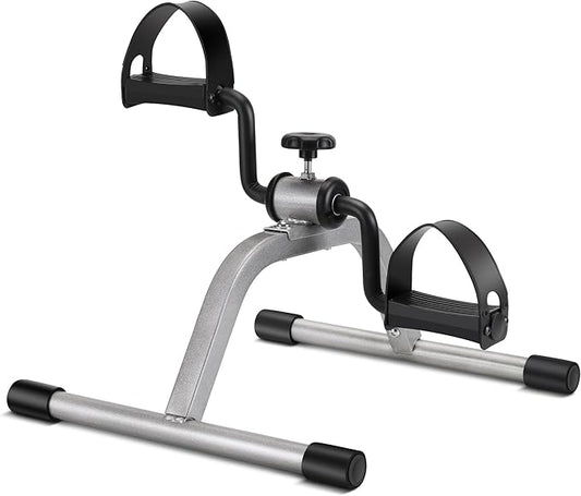 Pedal Exercise mini Exercise Bike for Leg and Arm Recovery Exercise Lightweight and Portable Floor Bike