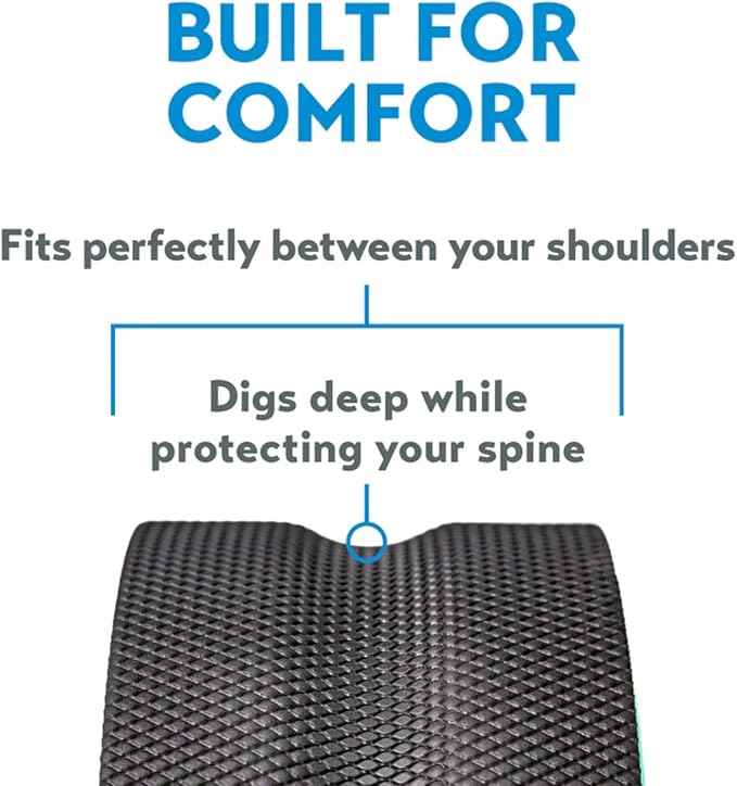 Chirp Wheel+ Foam Roller for Back Pain Relief, Muscle Therapy, and Deep Tissue Massage 10 and 12 Inch