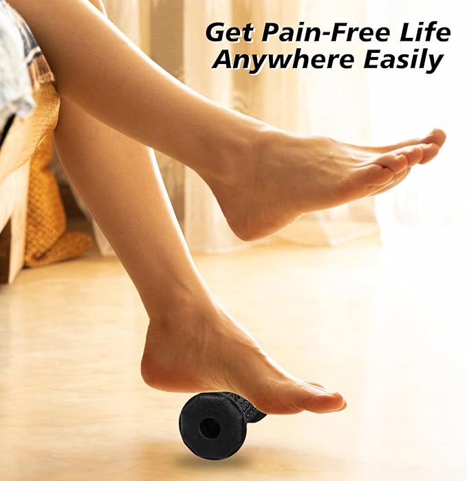 Plantar Fasciitis Relief,Foot Roller,Foot Massager Roller for Arch and Heel Pain Relief,Care for Plantar Fasciitis,Deep Tissue Muscle Massage,Portable Reflexology Tool