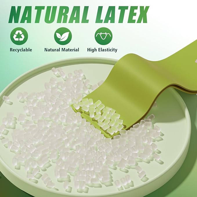 WHATAFIT Resistance Bands, Exercise Bands，Resistance Bands for Working Out, Work Out Bands with Handles for Men and Women Fitness, Strength Training Home Gym Equipment